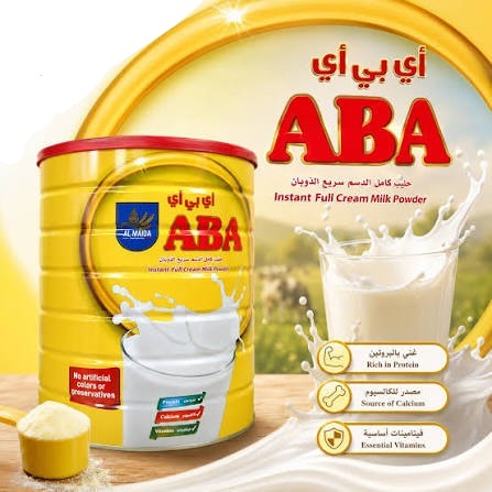 ABA Instant Full Cream Milk Powder (Tin)
